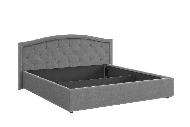 Кровать 1.8 Верона 2 с подъем. механизмом ZP.KM1.8-02 топаз (велюр)_1