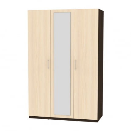 Шкаф распашный R-198х135х45-1-M(Венге-ДМ)_0