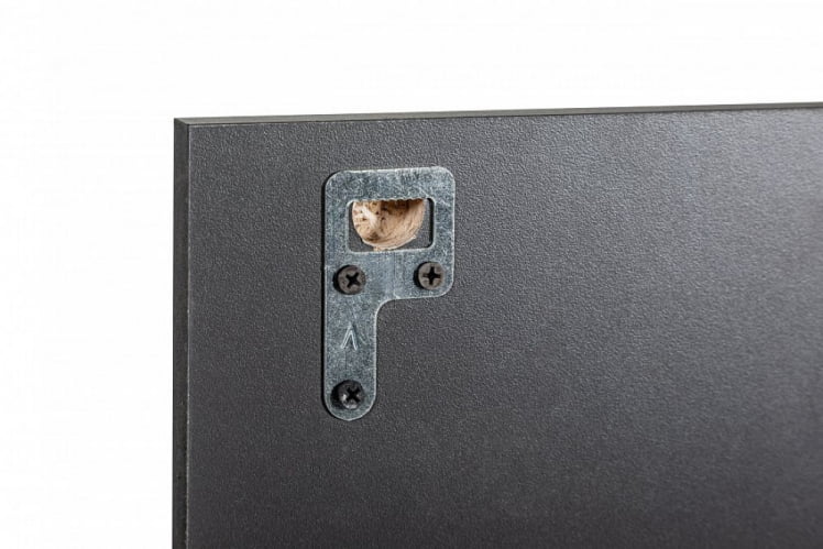 Полка навесная City большая графит_5