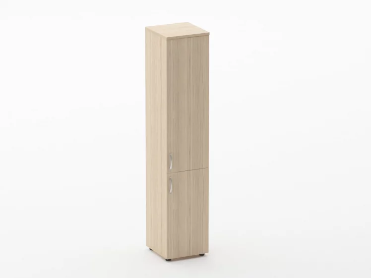 Шкаф высокий закрытый Glassy 6.19.13Пр Орех_0