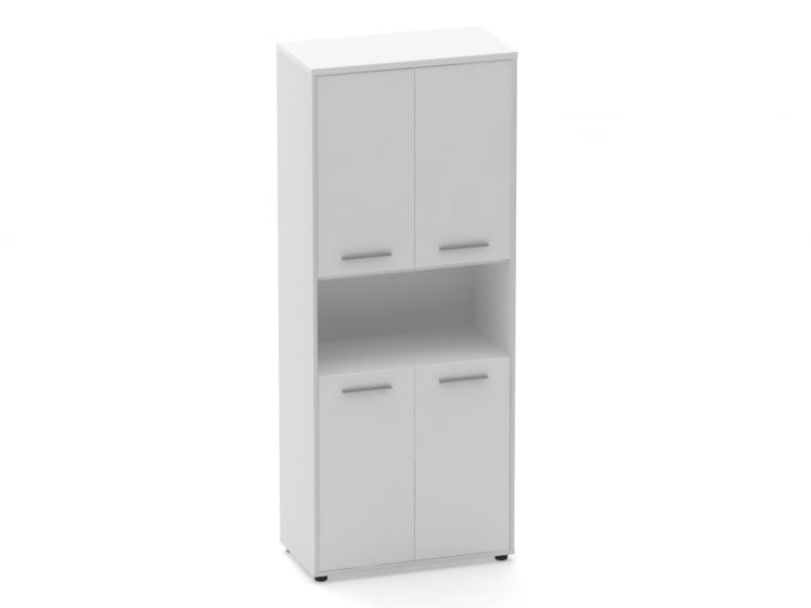 Шкаф 4 широкий закрытый с нишей Deka 10.19.121 Белый_0