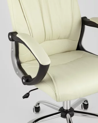 Кресло руководителя ТопЧаирс Товер Бежевое / TopChairs Tower_7