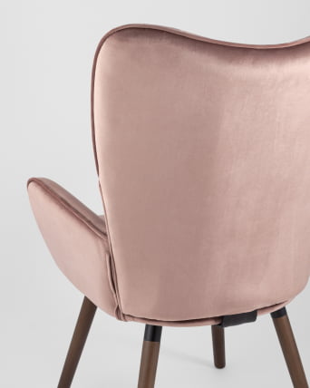 Стул Гранд велюр Розовый_6