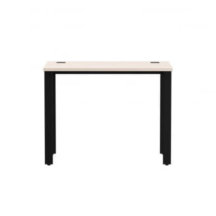 Стол прямой на металлокаркасе, опоры 45 гр Everprof EVO 254S001 Кашемир Черный_1