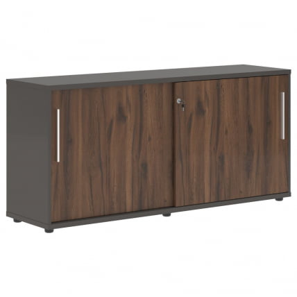 Шкаф с дверьми-купе EDIS ELC 1643 Дуб Денвер темный Белый Мокко_0