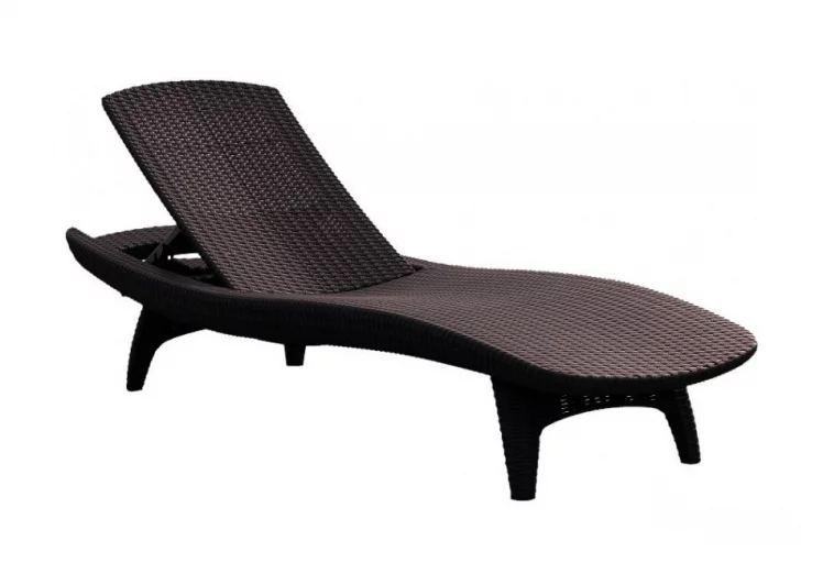 Шезлонг Pacific Коричневый_0