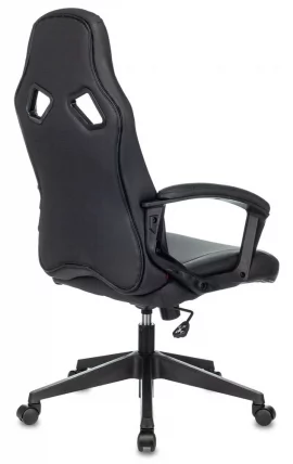 Геймерское кресло Бюрократ ZOMBIE DRIVER Черный-красный_12