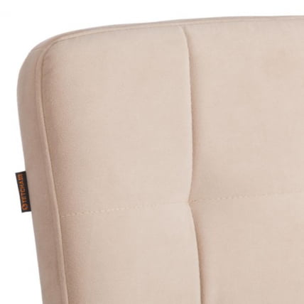 Барный стул Medeo/Медео велюр, бежевый, 7, 45х56х113 см_12