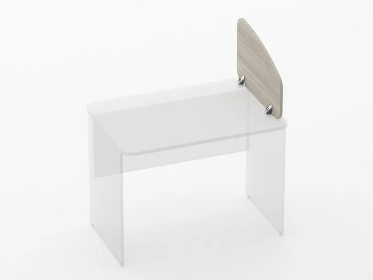 Экран разделительный Glassy 5.12.06 Дуб сантана светлый_0