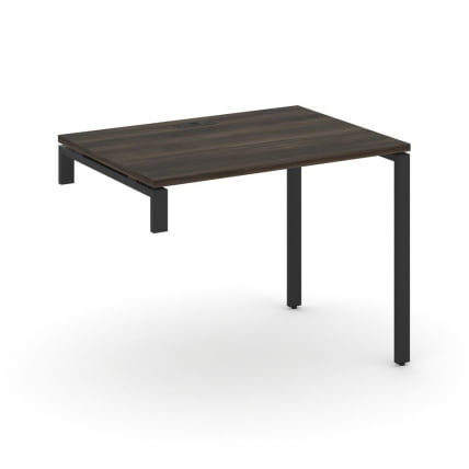 Стол надставка на опорную тумбу CONCEPT CN.OSN-001 Дуб Мали Черный_0