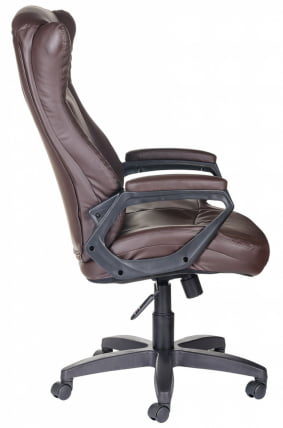 Кресло Адмирал ULTRA кож.зам коричневый_2