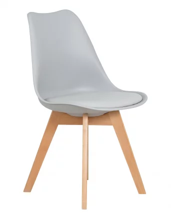 Стул обеденный ДОБРИН ДЖЕРРЙ СОФТ Светло-серый ГР-01 / DOBRIN JERRY SOFT GR-01_1