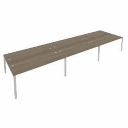 Рабочая станция на 6 раб.места Metal System Б.СМ-6.5 Вяз/Серый_0