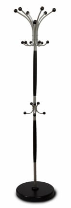 Вешалка напольная Д 1 Металлик/ венге_0