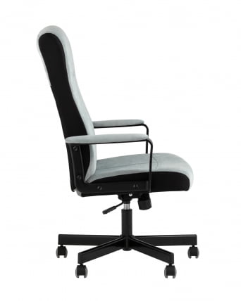 Кресло руководителя TopChairs ST-DOMINGO Серо-голубой_3