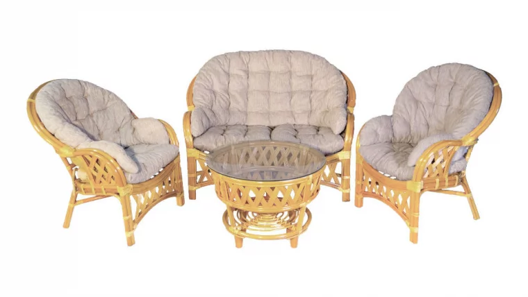 Комплект Черчилль/Рузвельт/Кобана с 2х местным диваном Cherchille5 натуральный_0