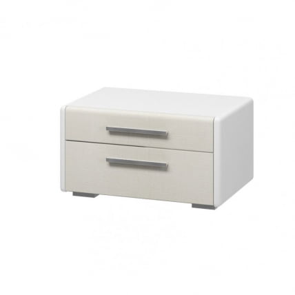 Тумба прикроватная Вива 04 Белая Белый глянец_0