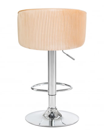 Стул барный DOBRIN DARCY Песочный велюр 1922-3_4