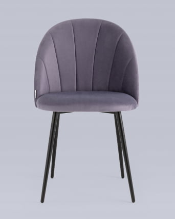 Стул для кухни Логан NEW велюр Пыльно-сиреневый_3