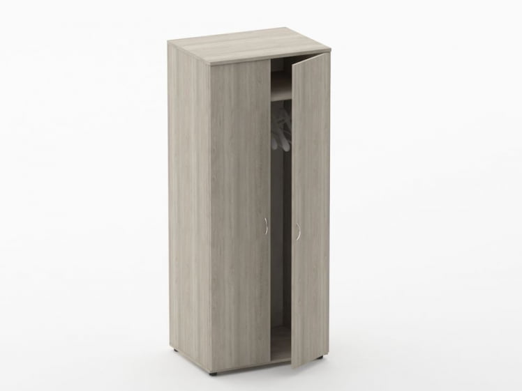 Шкаф для одежды глубокий Twin 16.17.302 Дуб Сантана светлый_1