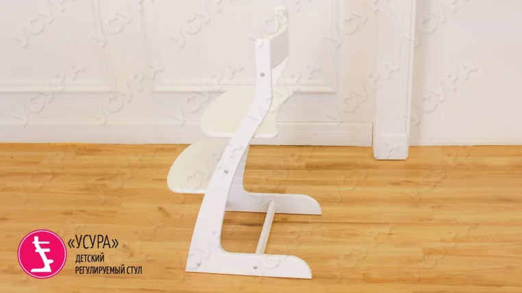 Растущий стул Усура Белый_3
