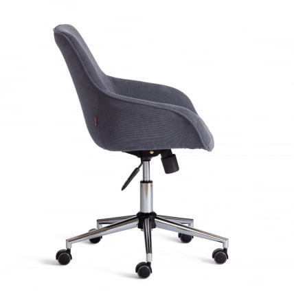 Кресло DUBLIN хром вельвет, графит_1