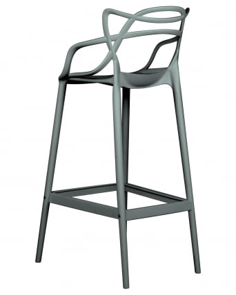 Стул барный DOBRIN MASTERS BAR Серый GR-04_4