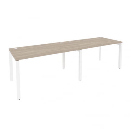 Рабочая станция на П-образном м/к ONIX O.MP-RS-2.3.8 Дуб Аттик/Белый_0