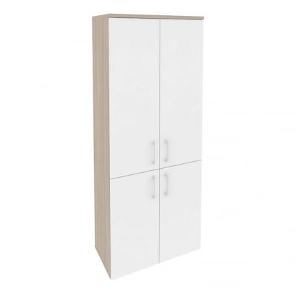 Шкаф высокий широкий ONIX O.ST-1.3 Дуб Аттик/Белый_0