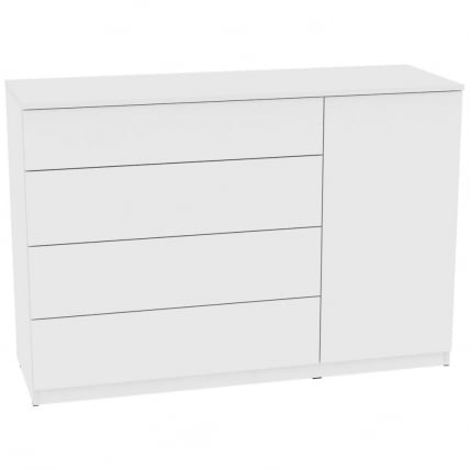 Комод Калисто(К43)923х1352х468ПУСХтоОПЕН(Белый) / Калисто(K43)923х1352х468PUSHtoOPEN(Белый)_0