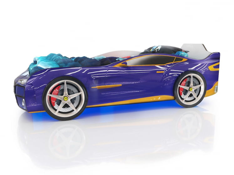 Кровать-машина Kiddy Синий_4