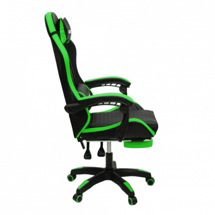 Кресло 892-1 цвет черный/зеленый с массажем 892-1-black-green-mass_4