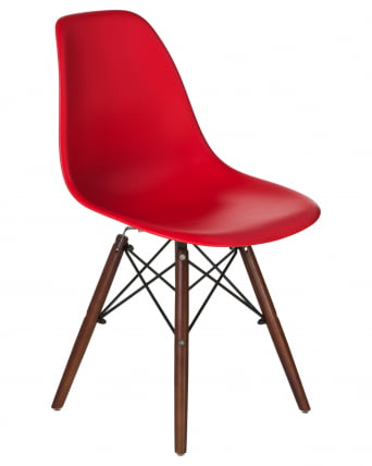 Стул обеденный LMZL-PP623 ножки темный бук Красный_1