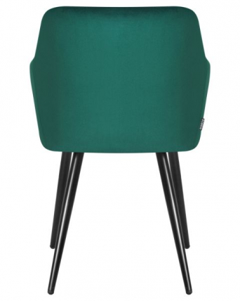 Стул обеденный ДОБРИН РОБЕРТ (черные матовые ножки, велюр В108-64 Зеленый) 2 шт / DOBRIN ROBERT V108-64_6