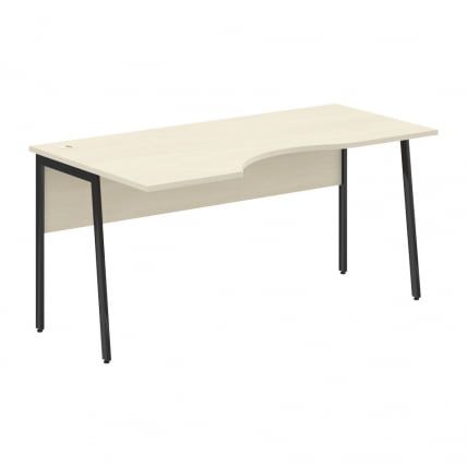 Стол эргономичный левый IMAGO Plus СА-1P(Л) Клен Антрацит_0