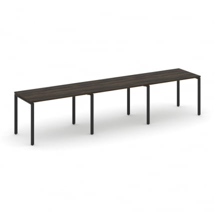 Рабочая станция на 3 места CONCEPT CN.ORS-006 Дуб Мали Черный_0