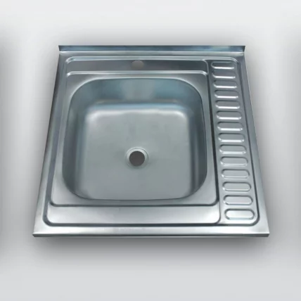 Гарнитур кухонный 2400 угловой с мойкой и сушкой Нарцисс ГКУСМ2400-5.6.2 Белый Крем_3