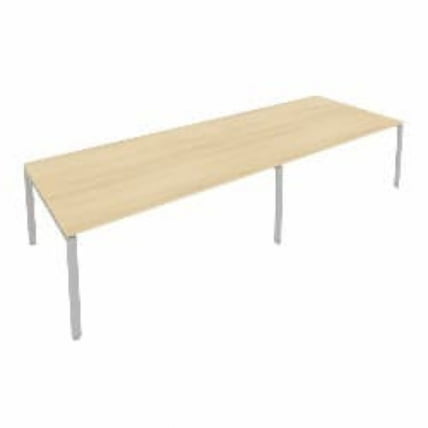 Переговорный стол (2 столешницы) Metal System Б.ПРГ-2.5 Акация/Серый_0
