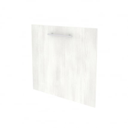 Фасад тумбы низкий - левый FIT MN-FTN (L) Снежная Патина_0