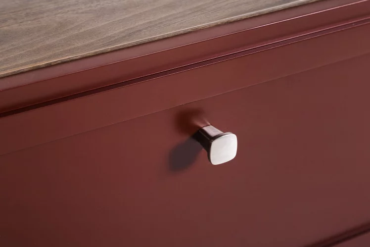 Тумба прикроватная Norton кармин Norton (ТП) Кармин_4