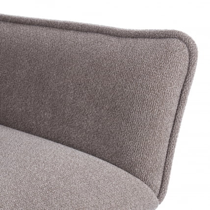 Кресло Murano/Мурано хром велюр/букле (HYP), бежевый_7