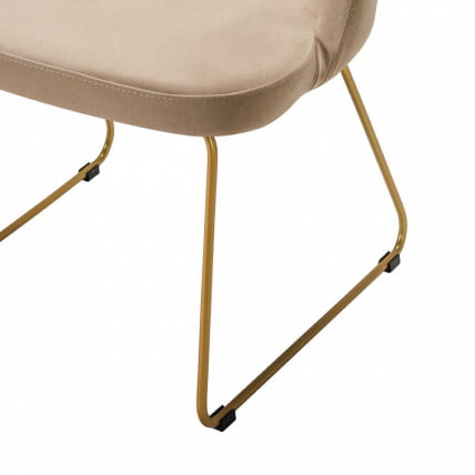 Кресло Ларс Диаг беиге/Линк золото / Lars Diag beige/Линк_2