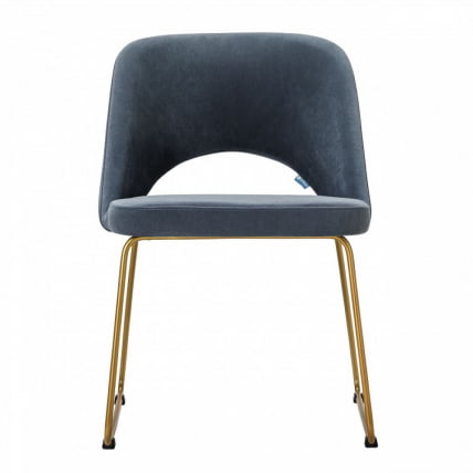 Кресло Ларс Диаг грей/Линк золото / Lars Diag grey/Линк_2