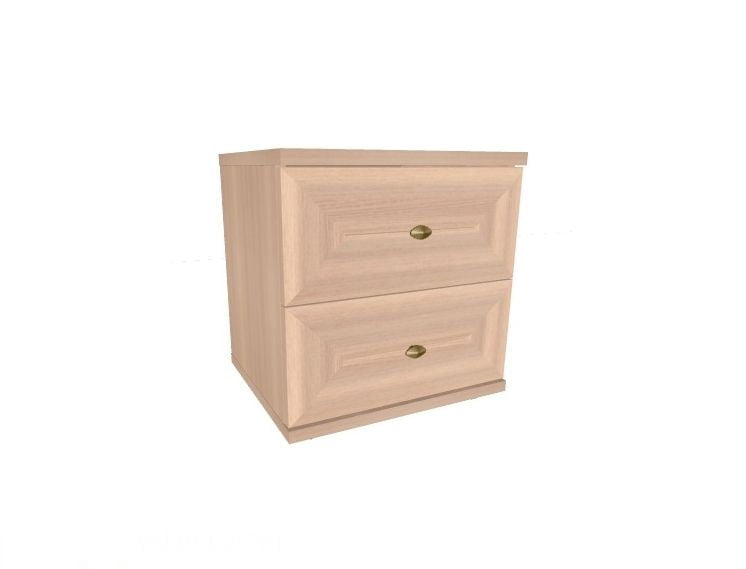 Тумба прикроватная Анкона 6 Дуб отбеленный (спальня)_0