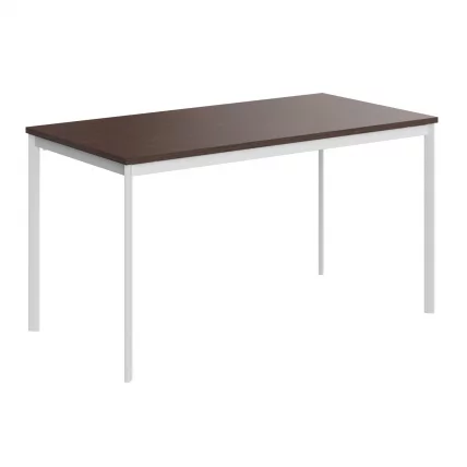 Стол прямой IMAGO-S СП-3S венге магия белый полуматовый_0