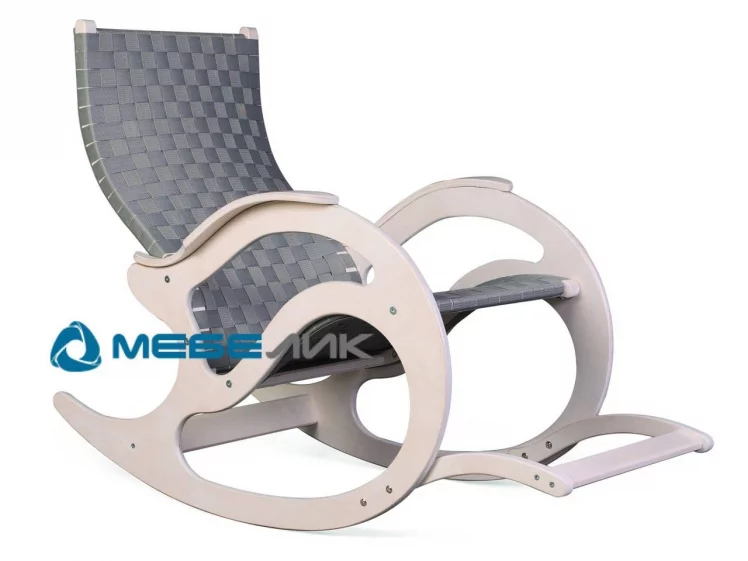 Кресло-качалка Тенария 2 Белый ясень_0