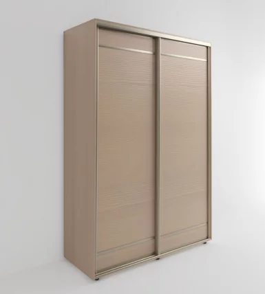 Шкаф-купе 2-х дверный Акцент-Лайт Д 1000х600 Дуб молочный_0