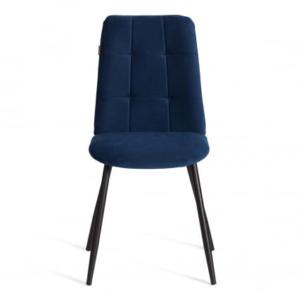 Стул обеденный Asti TREND, велюр, Blue (синий), 47х54х86 см_4