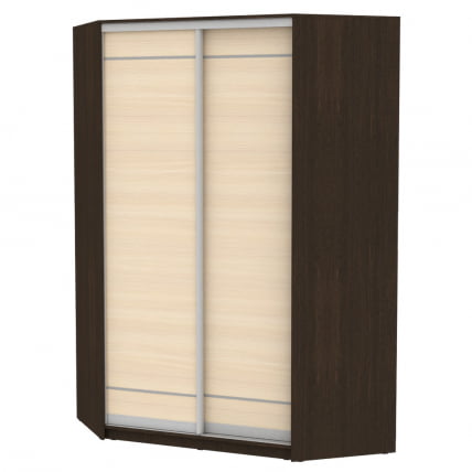 Шкаф-купе YA-230х1400-718-5(Венге-ДМ-D1D1)_0