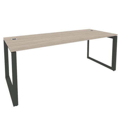 Стол рабочий руководителя на О-образном м/к Оникс Директ О.МО-СРР-6.8 Дуб Аттик/Металл Антрацит 1980 / O.MO-SRR-6.8_0